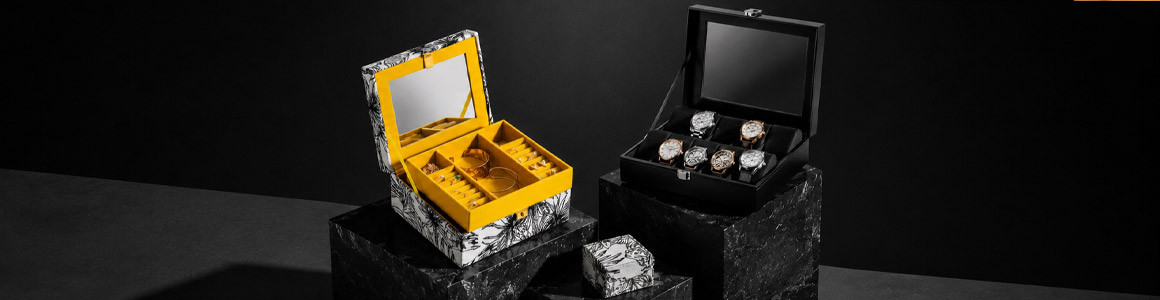 BOÎTES À MONTRES ET BIJOUX