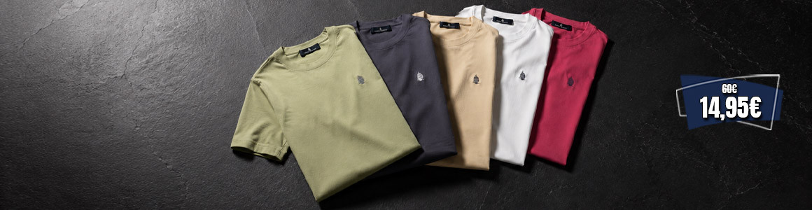 T-SHIRT - 5 COLORIS