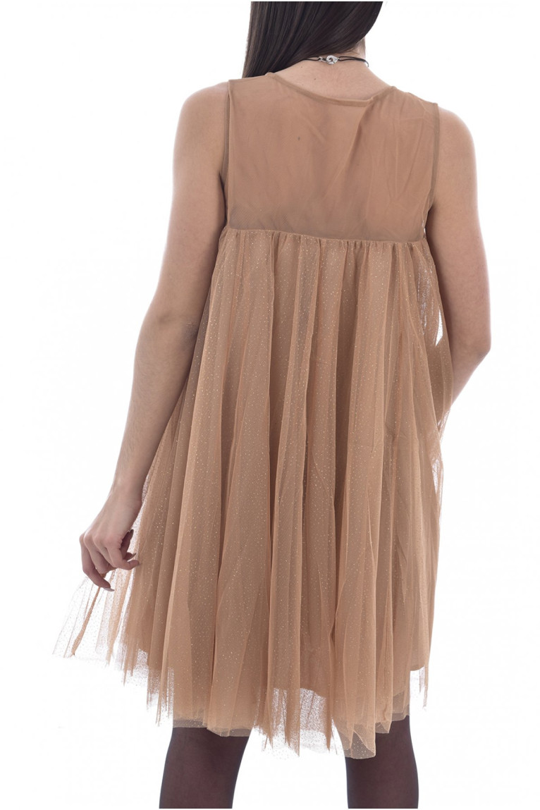 Robe trapèze en tulle pailleté Molly bracken