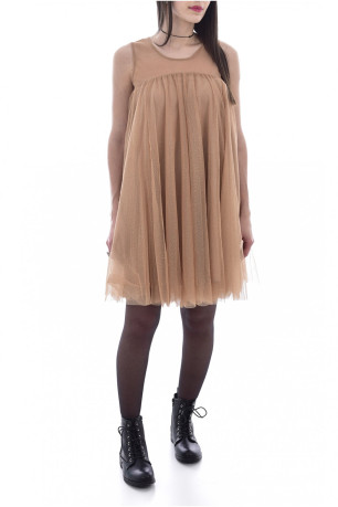 Robe trapèze en tulle pailleté Molly bracken