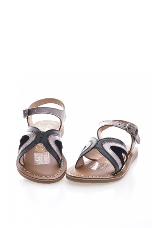 Sandales en cuir bicolore L'atelier tropezien
