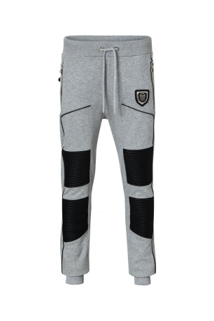 Pantalon sportswear bimatière Philipp plein