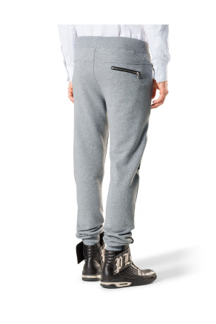 Pantalon sportswear bimatière Philipp plein