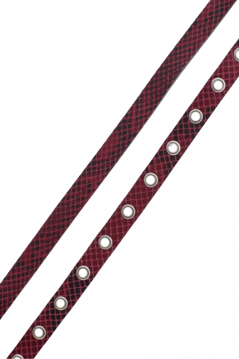 Ceinture serpent double tour Les petites bombes
