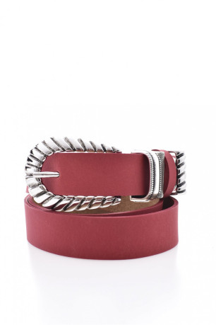 Ceinture en cuir boucle fantaisie Les petites bombes