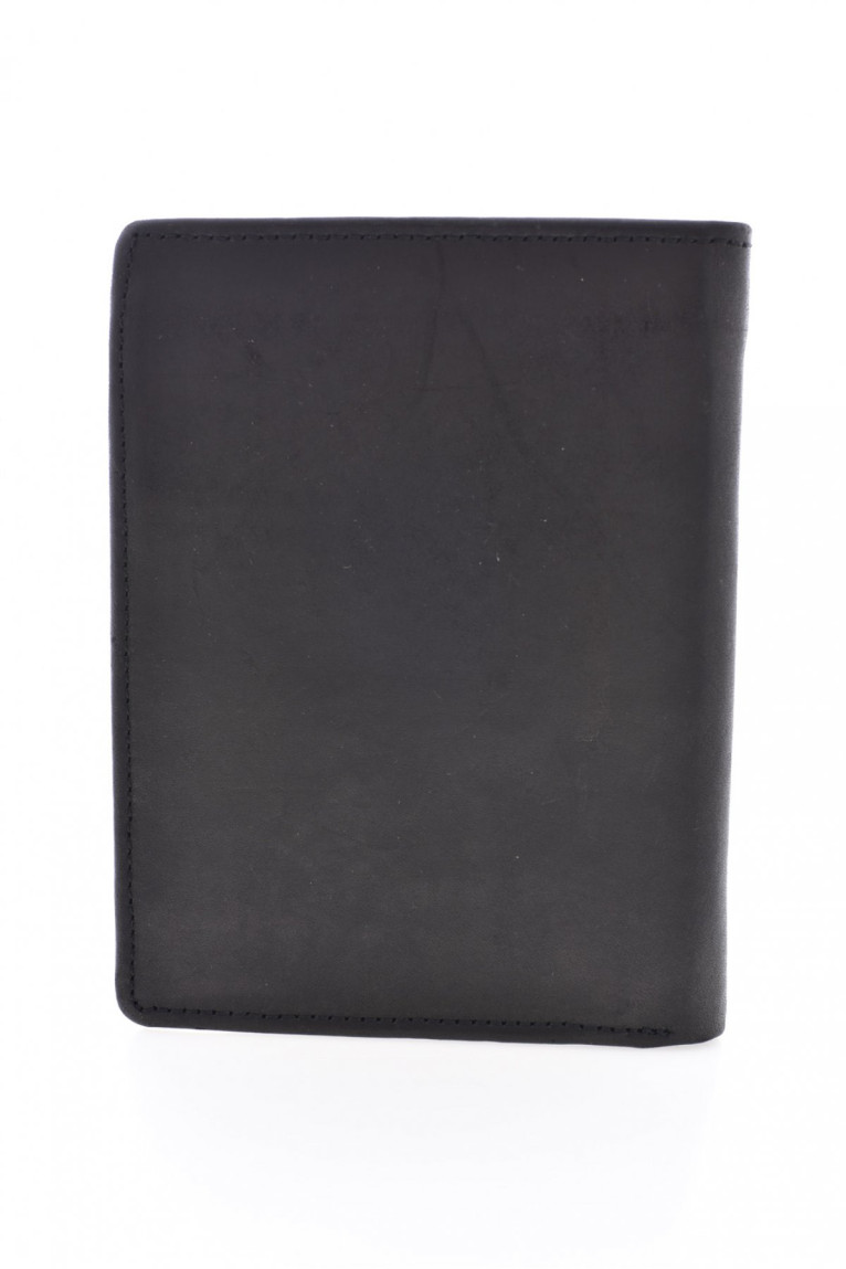 Portefeuille logo en cuir Redskins