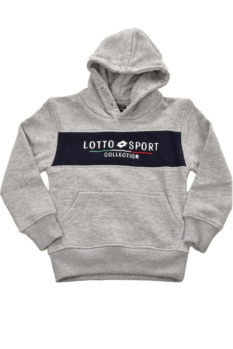 Sweat capuche logo Lotto