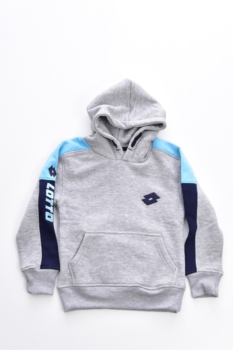 Sweat capuche logo Lotto