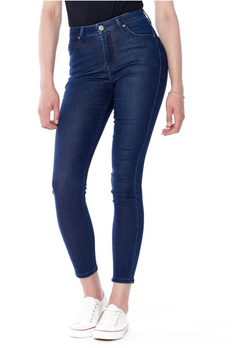 Jean skinny taille haute Lee