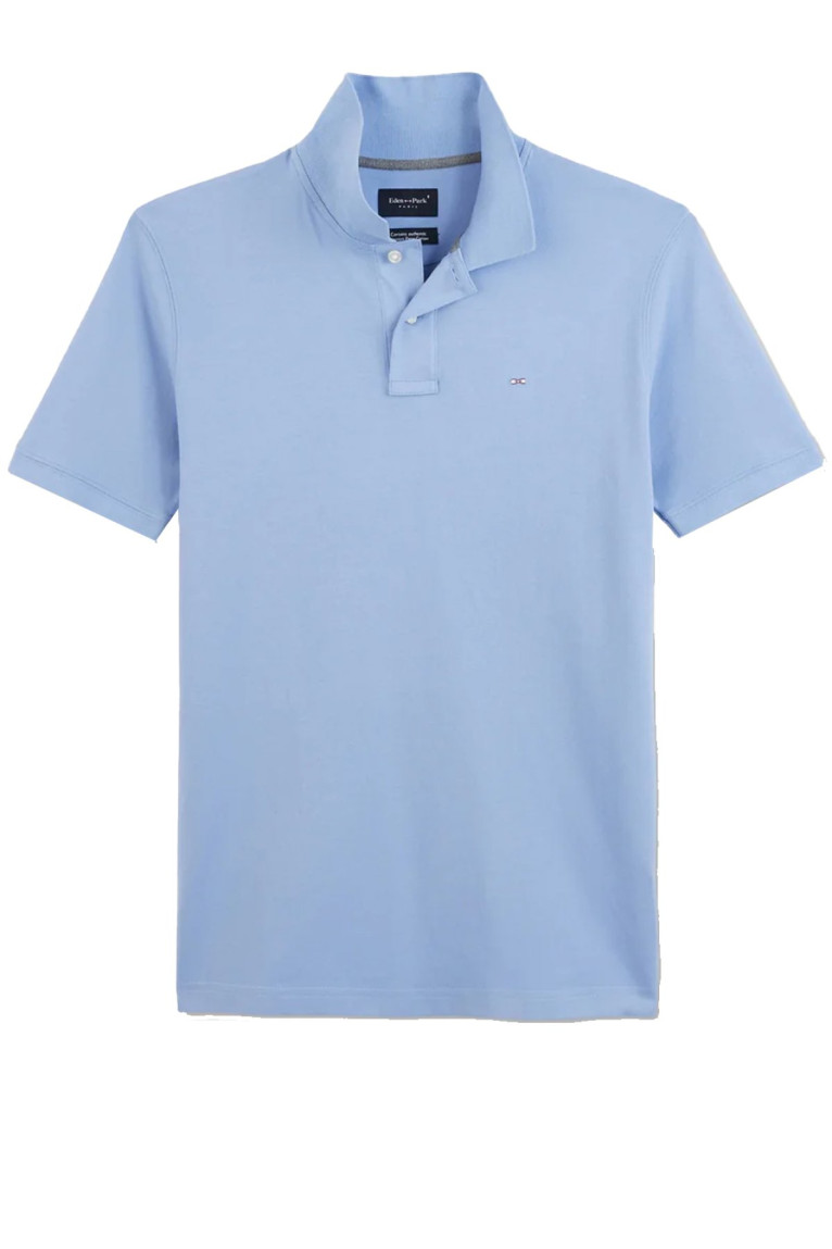 Polo en coton pima stretch Eden park