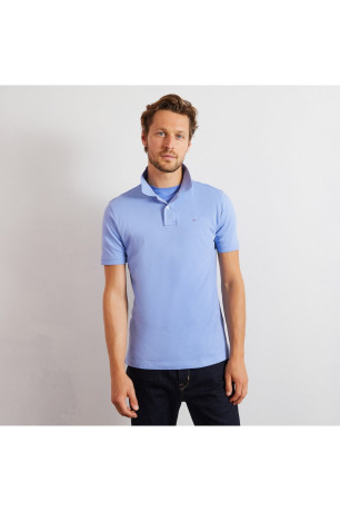 Polo en coton pima stretch Eden park