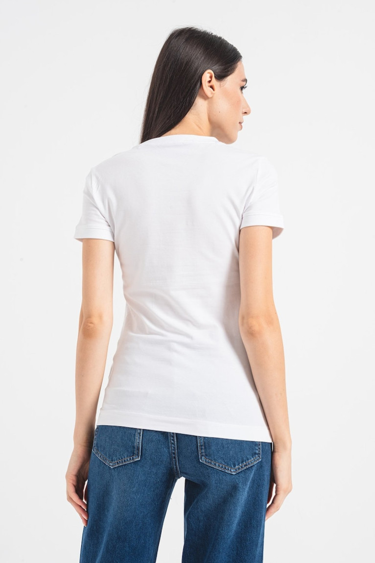 TShirt MC coton col rond Guess jeans
