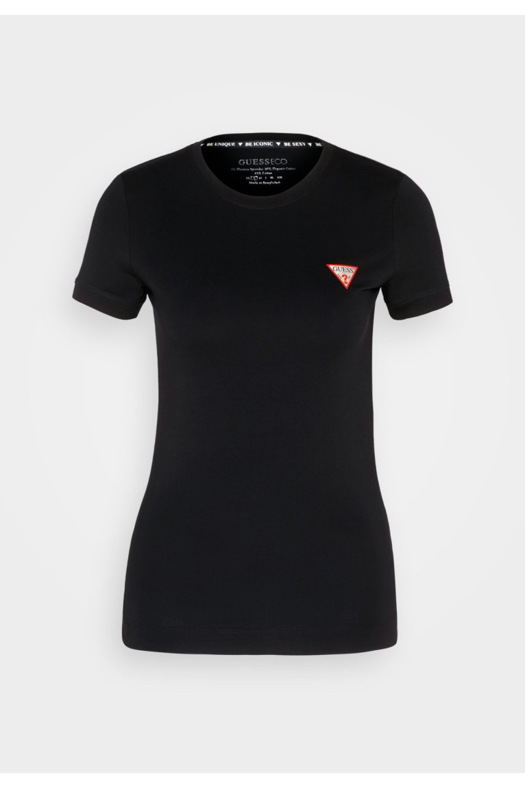 TShirt MC coton col rond Guess jeans