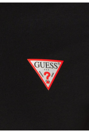 TShirt MC coton col rond Guess jeans