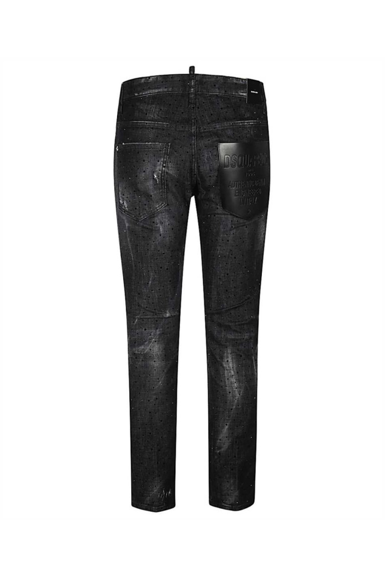 Jean stretch à strass Dsquared2
