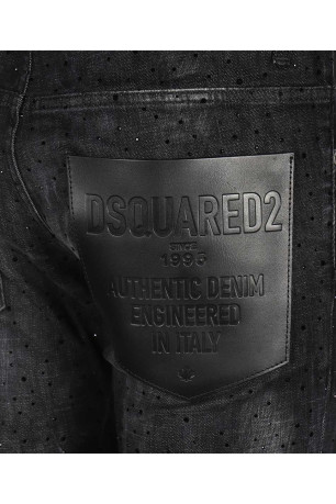 Jean stretch à strass Dsquared2