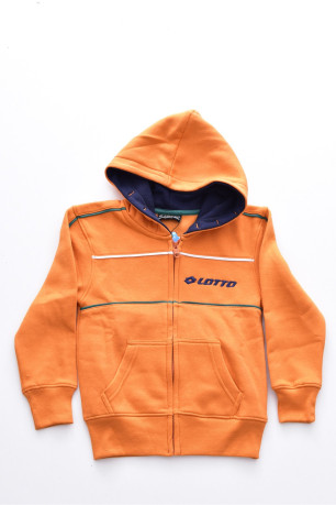 Sweat zippé capuche Lotto