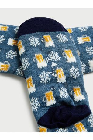 Chaussons chaussettes fourrés Cabaia