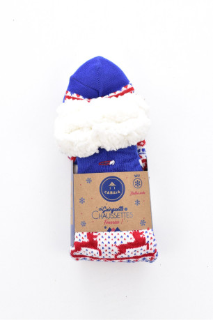 Chaussons chaussettes fourrés Cabaia