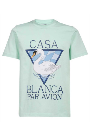 TShirt 100% coton logo printé Casa blanca