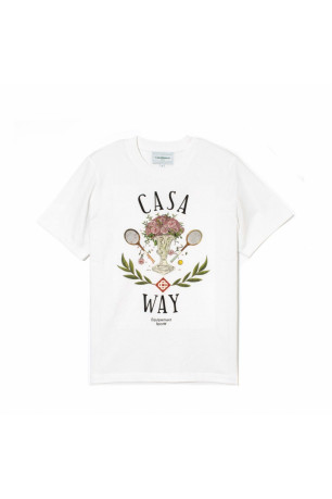 TShirt gros logo imprimé Casa blanca