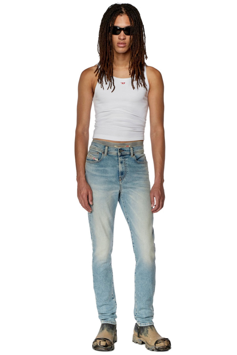 Jean skinny stretch taille basse Diesel