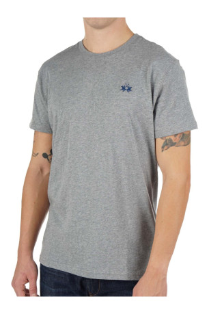 T-shirt logo brodé La martina