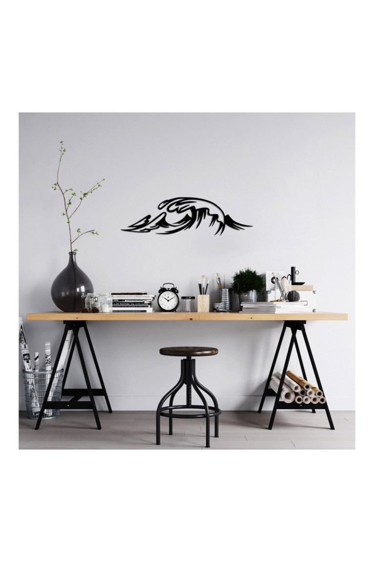 Décoration murale en métal - Wave - 476 - 899SKL2511 Wall addiction