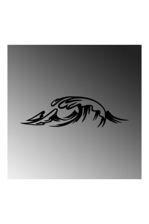 Décoration murale en métal - Wave - 476 - 899SKL2511 Wall addiction