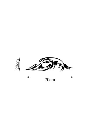Décoration murale en métal - Wave - 476 - 899SKL2511 Wall addiction