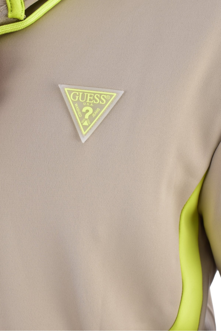 Sweat zippé neoprene Guess jeans