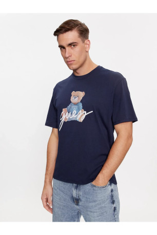 TShirt slim fit print logo Guess jeans