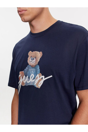 TShirt slim fit print logo Guess jeans