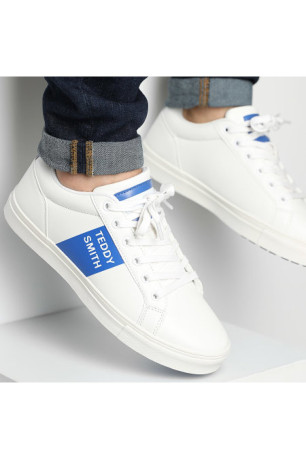 Sneakers basses cuir PU Teddy smith