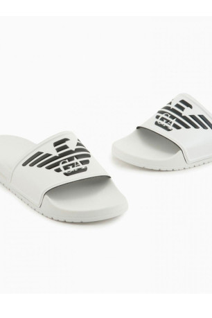 Mules PVC logo Emporio armani