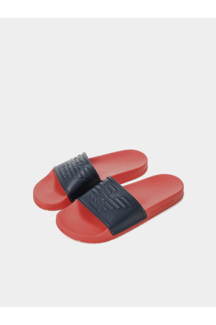 Mules PVC logo Emporio armani