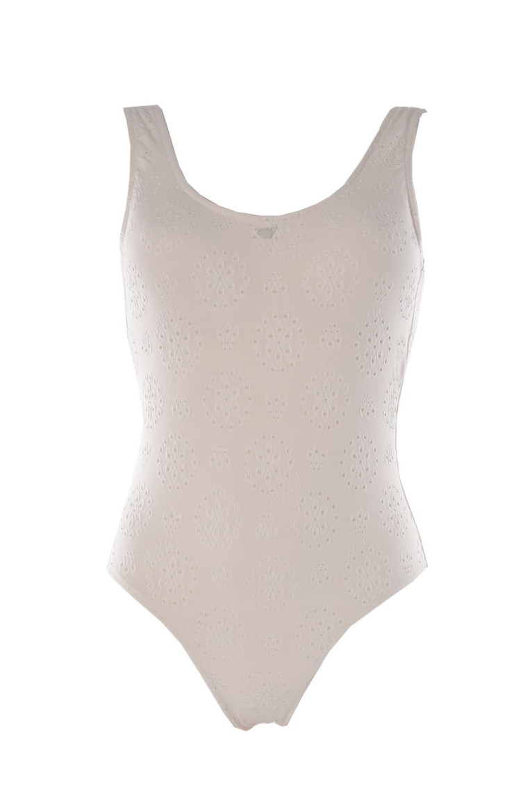 Maillot 1 pièce broderie anglaise Emporio armani