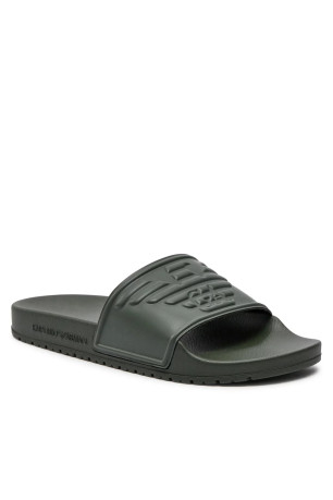 Mules PVC logo Emporio armani