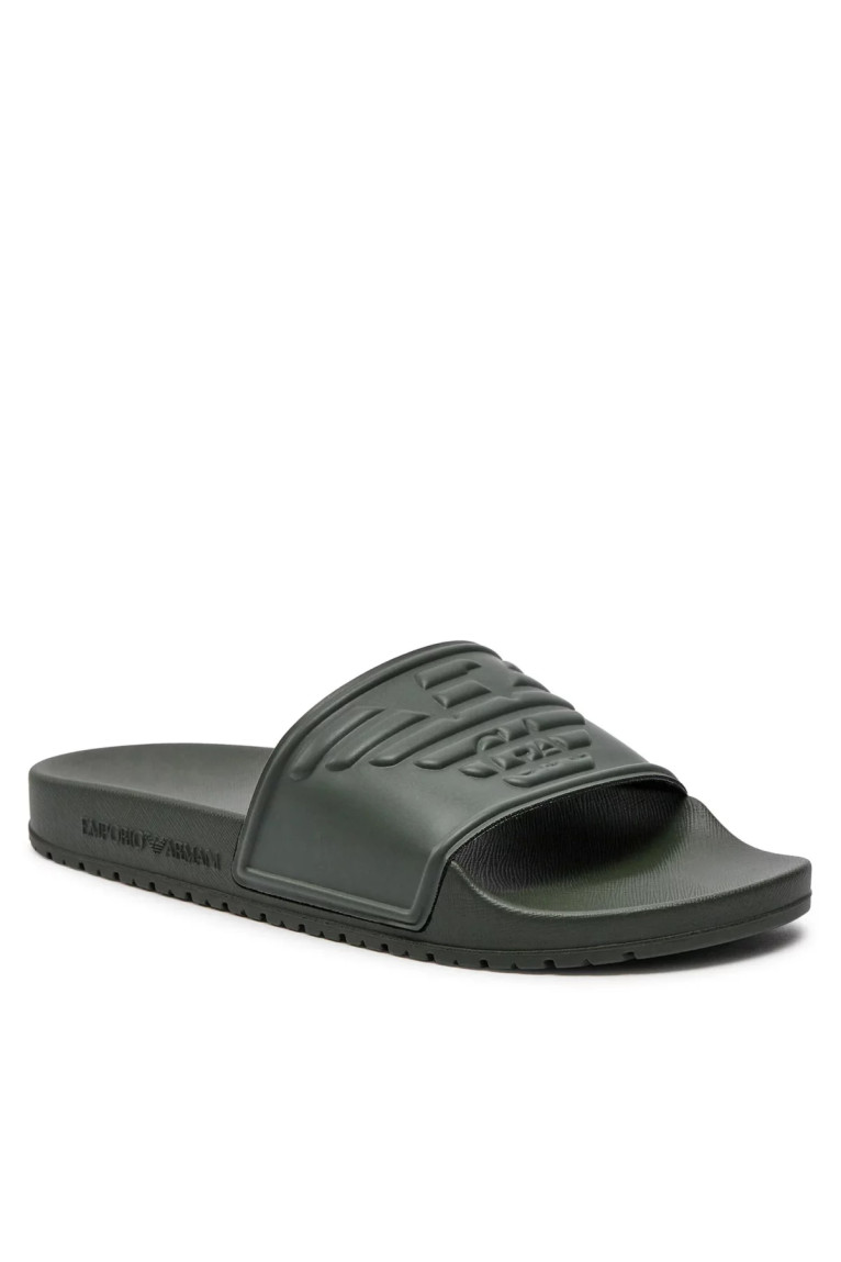 Mules PVC logo Emporio armani