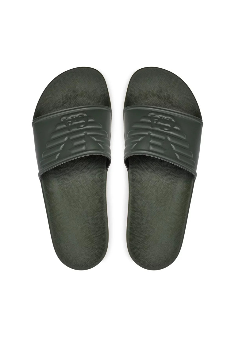 Mules PVC logo Emporio armani