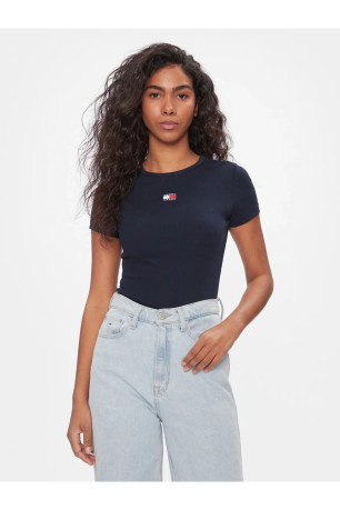 TShirt cotelé stretch Tommy Jeans