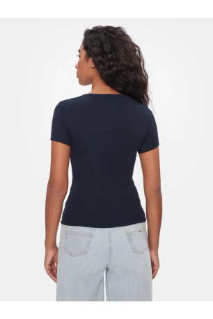 TShirt cotelé stretch Tommy Jeans
