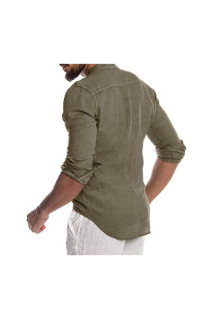 Chemise ML col mao Delie