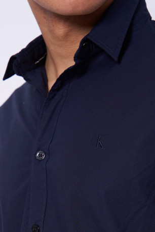 Chemise ML coton stretch Calvin klein