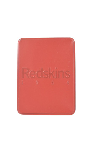 Portefeuille logo en cuir Redskins