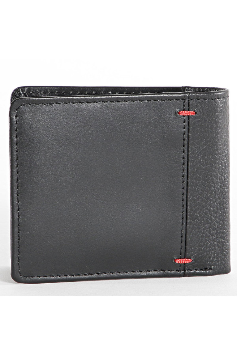 Portefeuille cuir naturel Noma Redskins