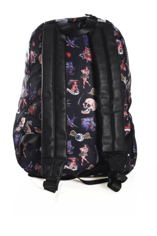 Sac à dos nylon imprimé Intense Von dutch