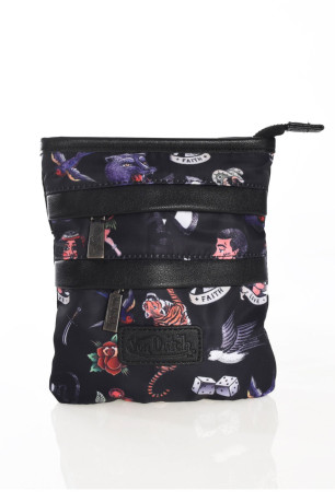 Pochette plate nylon Intro Von dutch