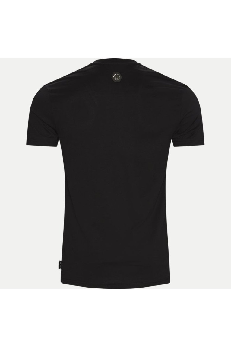 TShirt logo strass 100% coton Philipp plein