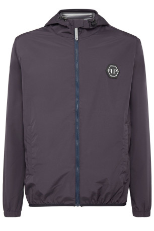 Blouson capuche coupe vent Philipp plein